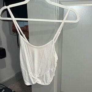 Brand: Bozzolo Size: small white crop top